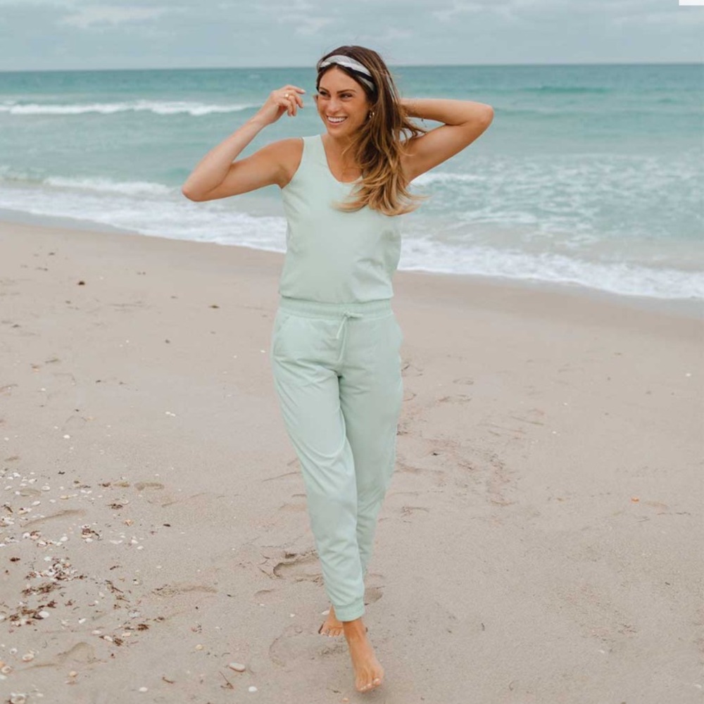 Albion Fit Mint Jumpsuit